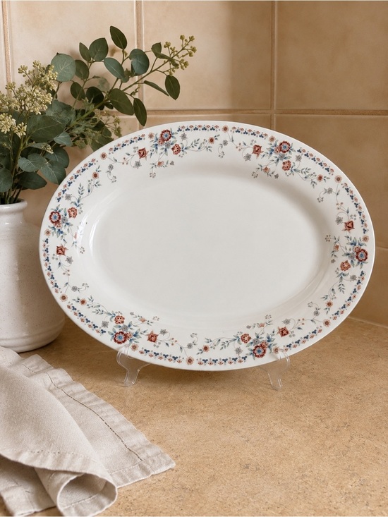 Other - Vintage China Pearl “Josephine” Fine China Oval Serving Platter